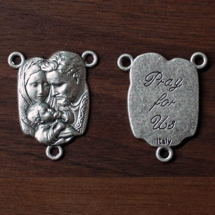 DIY三通-圣家-锌合金-2.2x1.65cm Catholic religious art