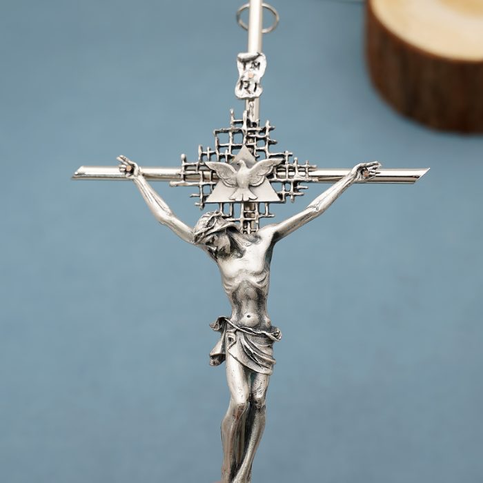 十字架-金属挂件-27.5x12.3cm Catholic religious art