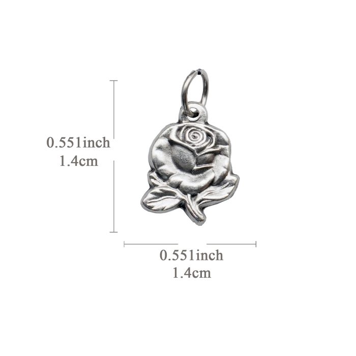 DIY小吊牌-显灵圣母-锌合金-1.4cm Catholic religious art