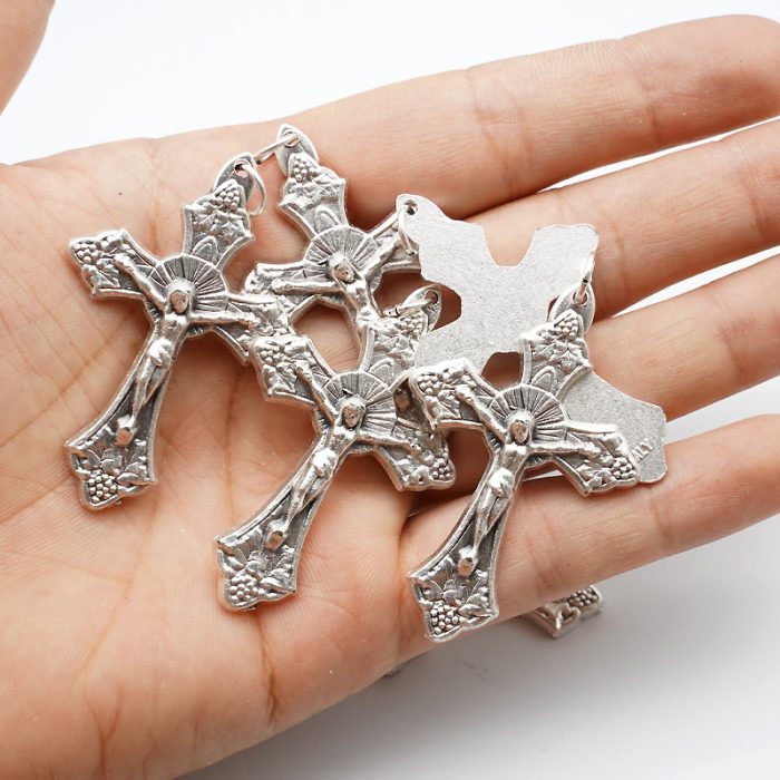 DIY十字架-葡萄枝-4.5cm Catholic religious art