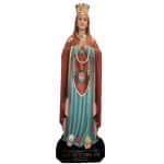 彩绘木雕-苦难者之佑圣母（Our Lady Protector of the Afflicted）-多尺寸