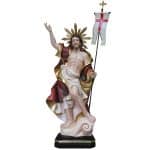 彩绘木雕-复活基督（Resurrected Christ）-多尺寸