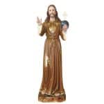 彩绘木雕-世界救世主基督（Christ the Savior of the World）-多尺寸