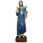彩绘木雕-世界救世主基督（Christ the Savior of the World）-多尺寸
