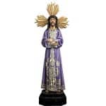 彩绘木雕-梅迪纳塞利的基督（Christ of Medinaceli）-多尺寸
