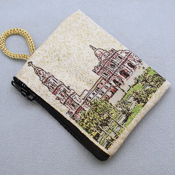 意大利念珠包-庞贝玫瑰圣母 - 6.6x7.2 cm Catholic religious art