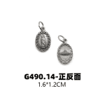 DIY小吊牌-瓜达卢佩-锌合金-1.6cm