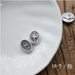 DIY珠子-圣母显灵-锌合金-10mm-10颗/包