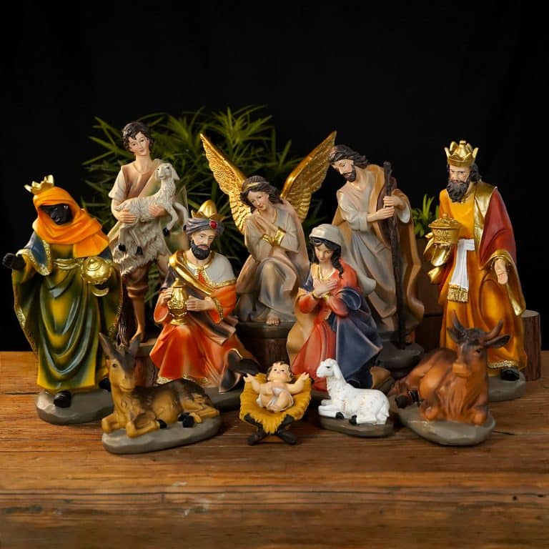 圣诞马槽-人物套装-30cm