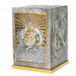 青铜斋堂圣体龛，双色门设计，带展示功能