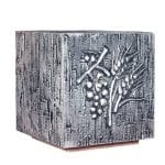 黄铜铸造桌面圣体龛，17x17x18厘米