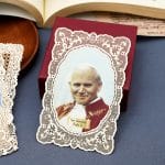 若望保禄二世教宗 (Pope John Paul II)-7x11cm