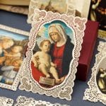 圣母抱耶稣 (Madonna with Jesus)-7x11cm