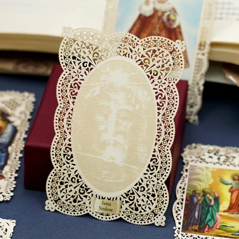 蕾丝卡片-圣裹尸布 (Holy Shroud)-7x11cm