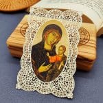 圣母抱耶稣 (Madonna with Child)-7x11cm