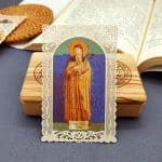 阿西西的加辣 (Saint Clare of Assisi)-7x11cm