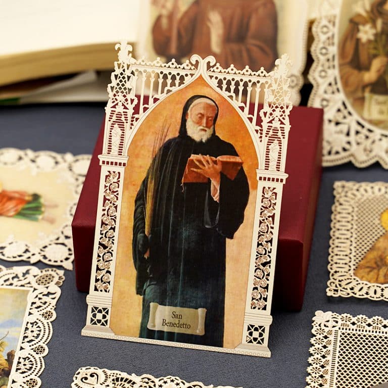圣本笃 (St. Benedict)-7x11cm