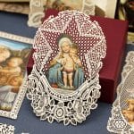 圣母抱耶稣 (Madonna with Jesus)-7x11cm