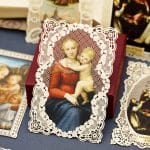 圣母抱耶稣 (Madonna with Jesus)-7x11cm