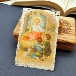 圣婴耶稣和牧羊人 (Baby Jesus and the Shepherds)-7x11cm