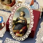 亚历山大的圣加大肋纳 (Saint Catherine of Alexandria)-7x11cm