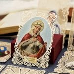 匈牙利的圣依撒伯尔 (Saint Elizabeth of Hungary)-7x11cm