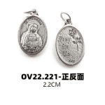 DIY小吊牌-菲洛美娜-锌合金-2.2cm