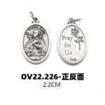 DIY小吊牌-方济各沙勿略-锌合金-2.2cm