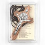 十字架-圣本笃-锌合金-金色珐琅-7.5x4.5cm - 图片 5
