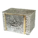 鱼主题桌上圣体龛 - 25 x 16厘米，高18厘米