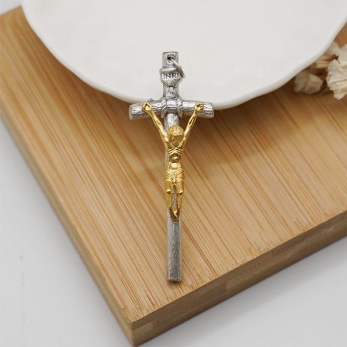 教宗权杖-锌合金-圣尸金色-5.5x2cm - 图片 4