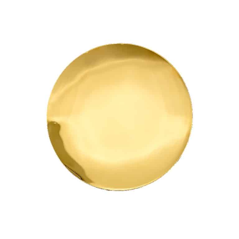 【现货】圣盘  Ø 14 cm 黄铜金色