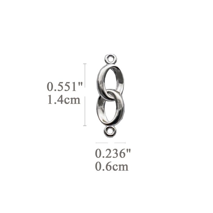 DIY双通-婚约-925银-1.4cm Catholic religious art