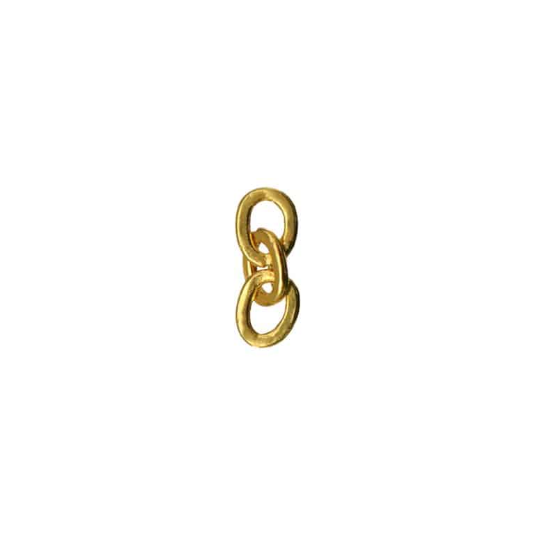 DIY三联圈-金色-不锈钢-直径0.7mm（7.25g约70个）