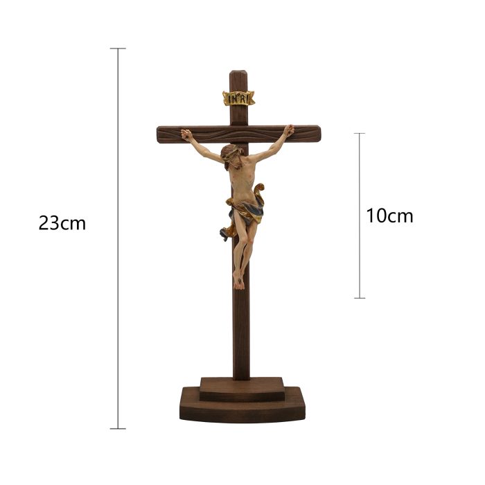 【现货】莱奥纳多十字架（直款）10/23cm Catholic religious art