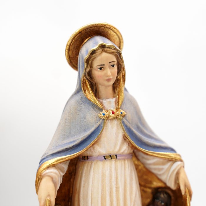 【现货】阿尔卑斯木雕-儿童护卫之母（Blessed Mother with children of the world）-彩色-21cm - 图片 3