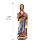 【现货】 阿尔卑斯木雕-十字架下的圣母玛利亚（St Mary under the cross）-彩色-20cm - 图片 2