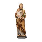 【现货】阿尔卑斯木雕--若瑟抱耶稣-彩色-8.5/21cm
