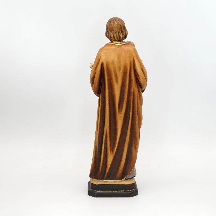 【现货】阿尔卑斯木雕--若瑟抱耶稣-彩色-8.5/21cm - 图片 9