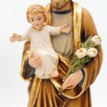 【现货】阿尔卑斯木雕--若瑟抱耶稣-彩色-8.5/21cm - 图片 6