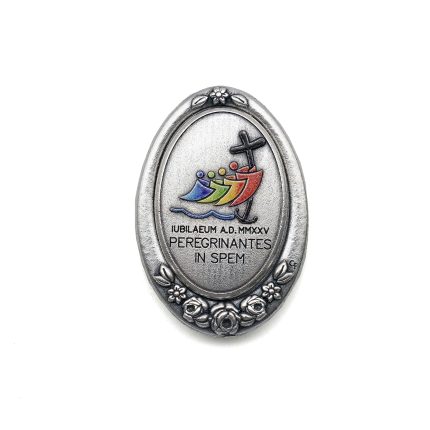 冰箱贴-圣牌磁吸- 2025禧年-银色-彩色-4.2x2.9cm