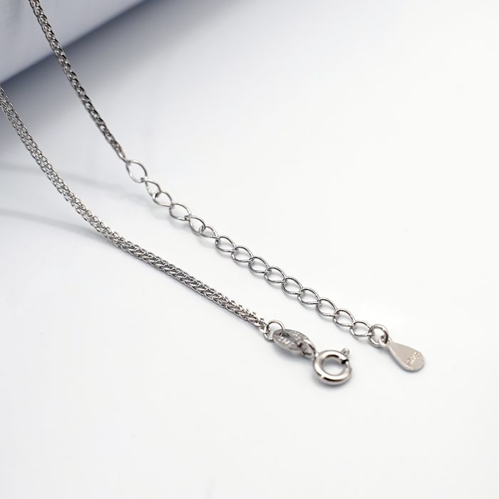 肖邦链-925银-0.9MM粗-多尺寸-多颜色 Catholic religious art