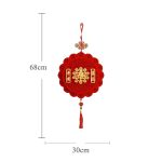绒布挂件-圆形-68cm