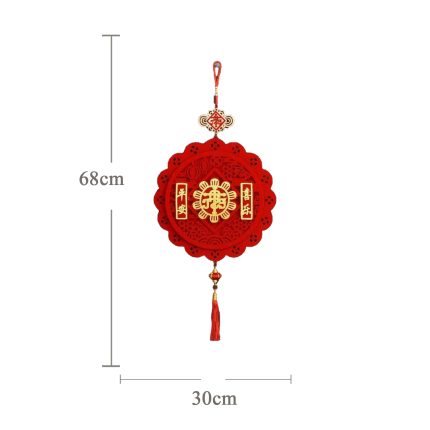 绒布挂件-圆形-68cm