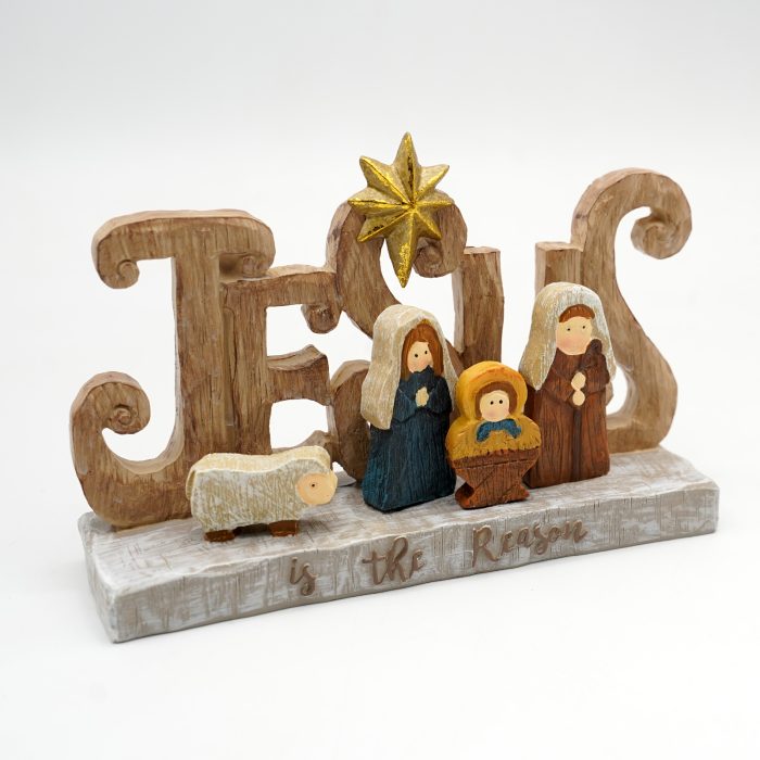 圣诞节-JUSES摆件-马槽-14x10cm Catholic religious art