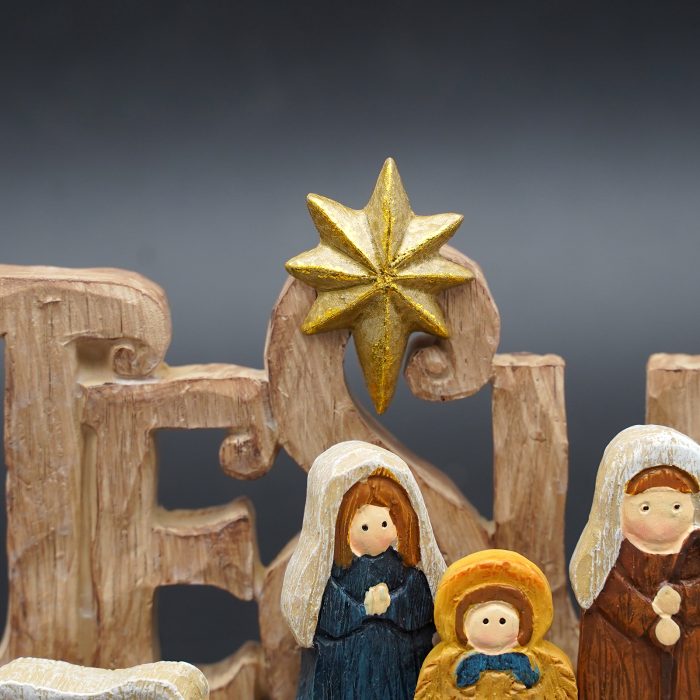 圣诞节-JUSES摆件-马槽-14x10cm Catholic religious art