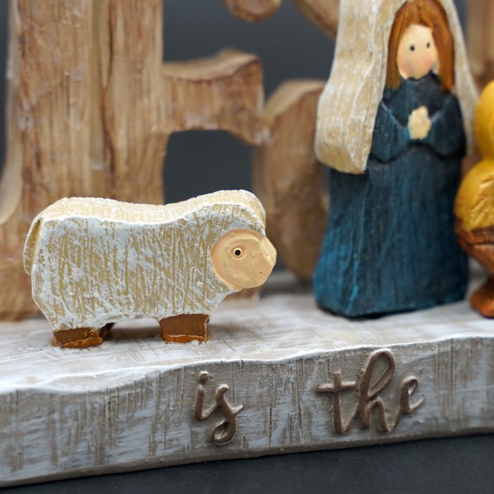 圣诞节-JUSES摆件-马槽-14x10cm Catholic religious art