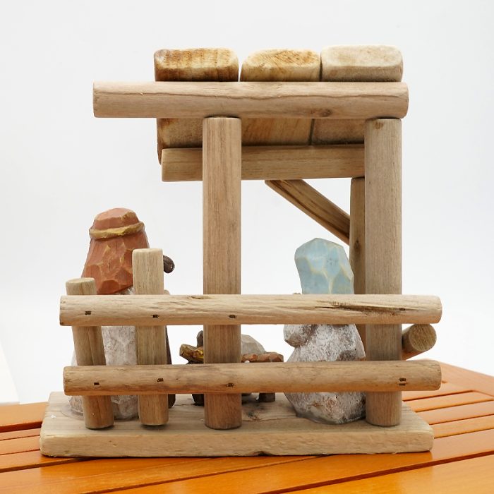 圣诞节-木屋摆件-圣诞马槽-16cm Catholic religious art