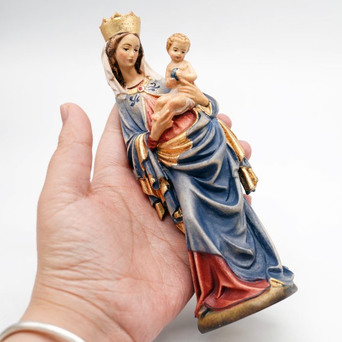 【现货】木雕-克鲁姆洛夫圣母-19厘米 Catholic religious art