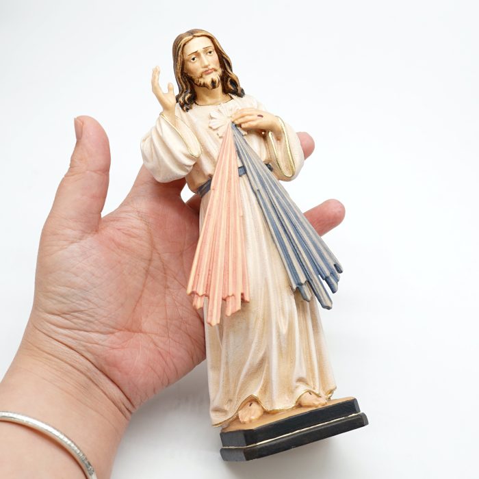 【现货】木雕-上主慈悲-20厘米 Catholic religious art